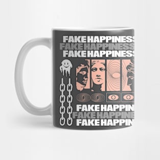 Fake Happiness Streetwear Design Mug